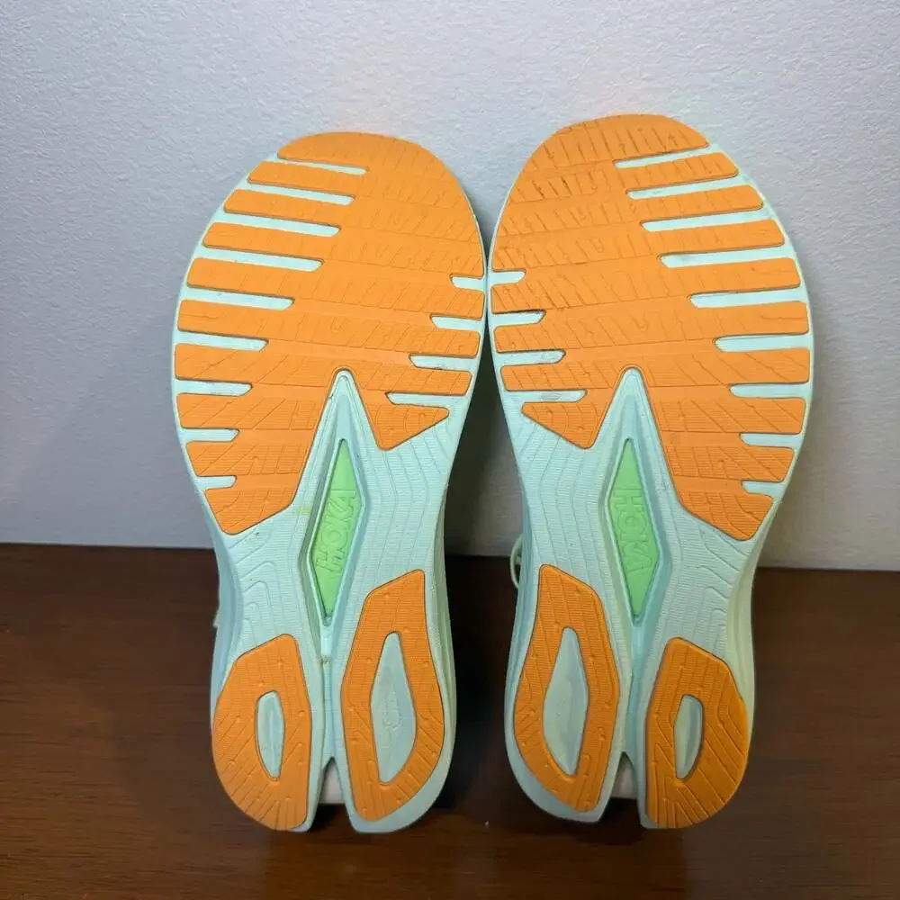 Hoka One One Women's Mach X Lime Glow Running Shoes Size 8.5B